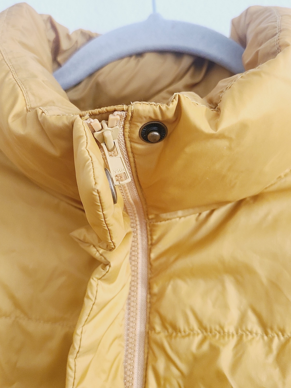 Madewell Mustard Yellow Puffer Jacket - Lightweight Warmth - Picture 3 of 10